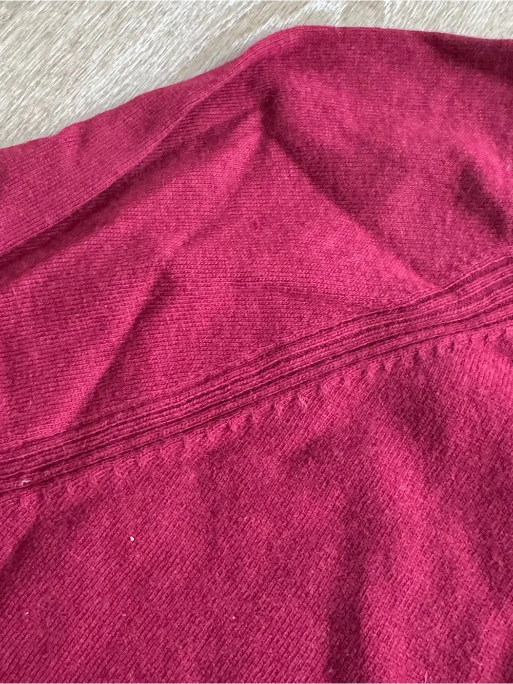 J. Crew Women’s Deep Red Crewneck Sweater